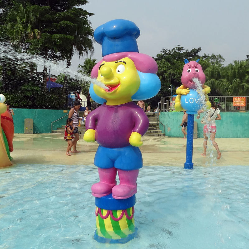 Equipo de juegos de agua al aire libre multi-color