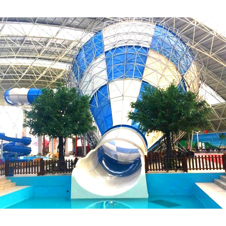 Parque de Aventuras Tornado tobogán acuático 2-3 personas para diversión al aire libre