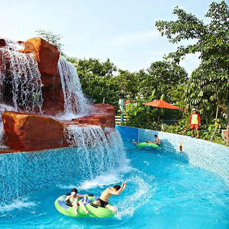 Amigable con el medio ambiente 100-600 metros Mundo de aventuras río perezoso para diversión / relajación