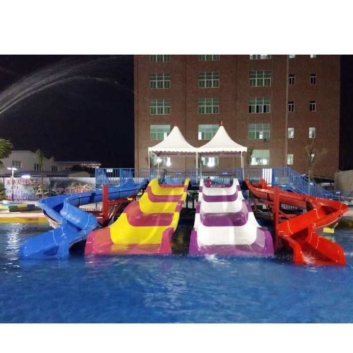 Eco Amigable Coloreado tobogán acuático de la colina Para Niños Piscina familiar Disfrutar de salpicadura