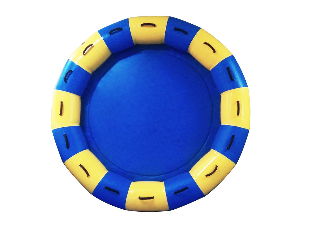 Nuevo diseño de PVC inflables de agua deslizante tubo redondo bote balsa para sistemas de parques acuáticos