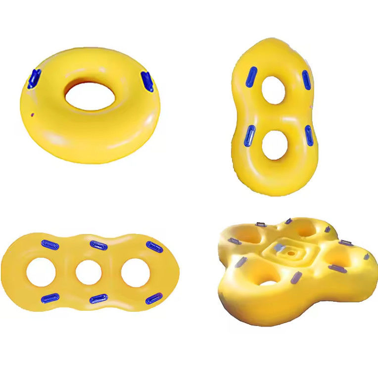Alta durabilidad accesorios inflables para parques acuáticos Color personalizado