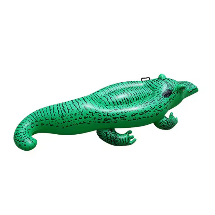 INTEX 58546 Juguetes de agua inflables transfronterizos artículos de agua cocodrilo animal montado fila flotante