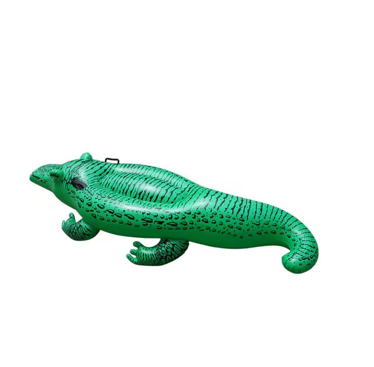INTEX 58546 Juguetes de agua inflables transfronterizos artículos de agua cocodrilo animal montado fila flotante